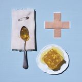 Honigwundkompresse zur schnellen Wundheilung