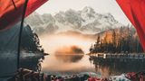 Blick auf den Eibsee