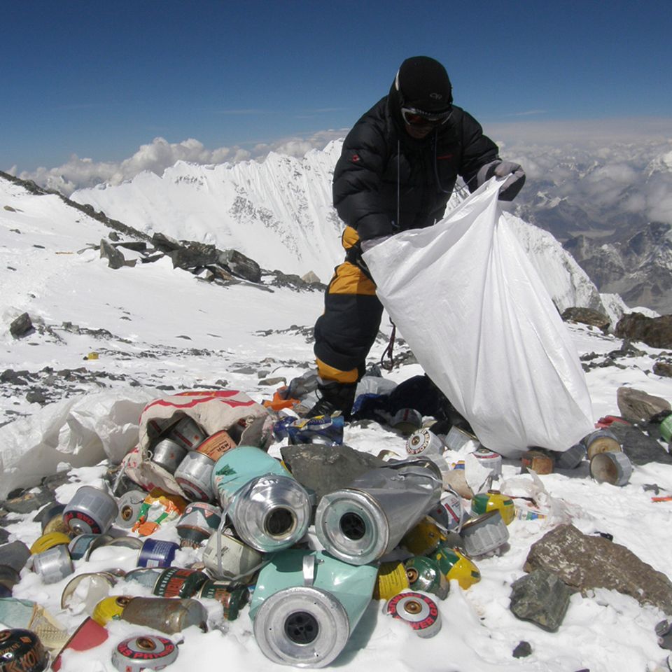 Müll, Mount Everest