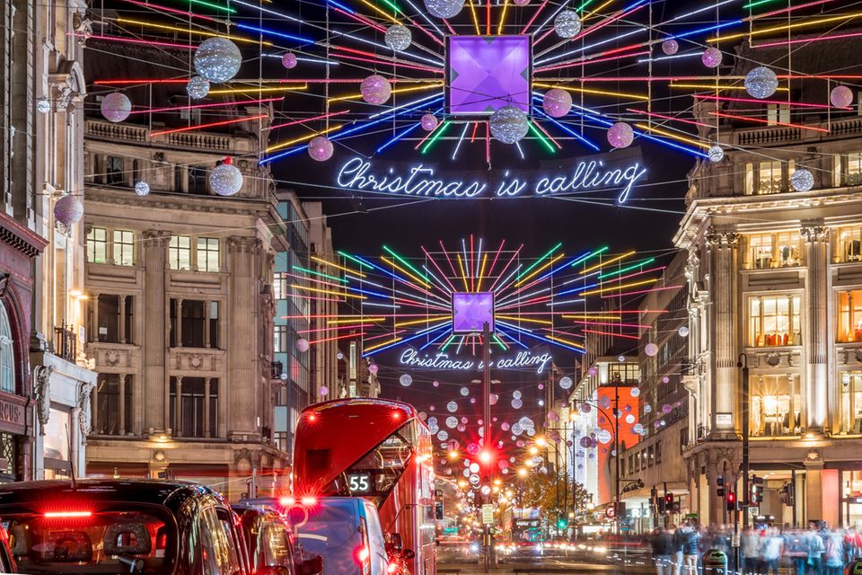 Weihnachtsbeleuchtung in London  1.5