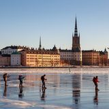 Eislaufen, Stockholm