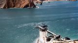 16. Juli 1934: während des Baus der Golden Gate Bridge