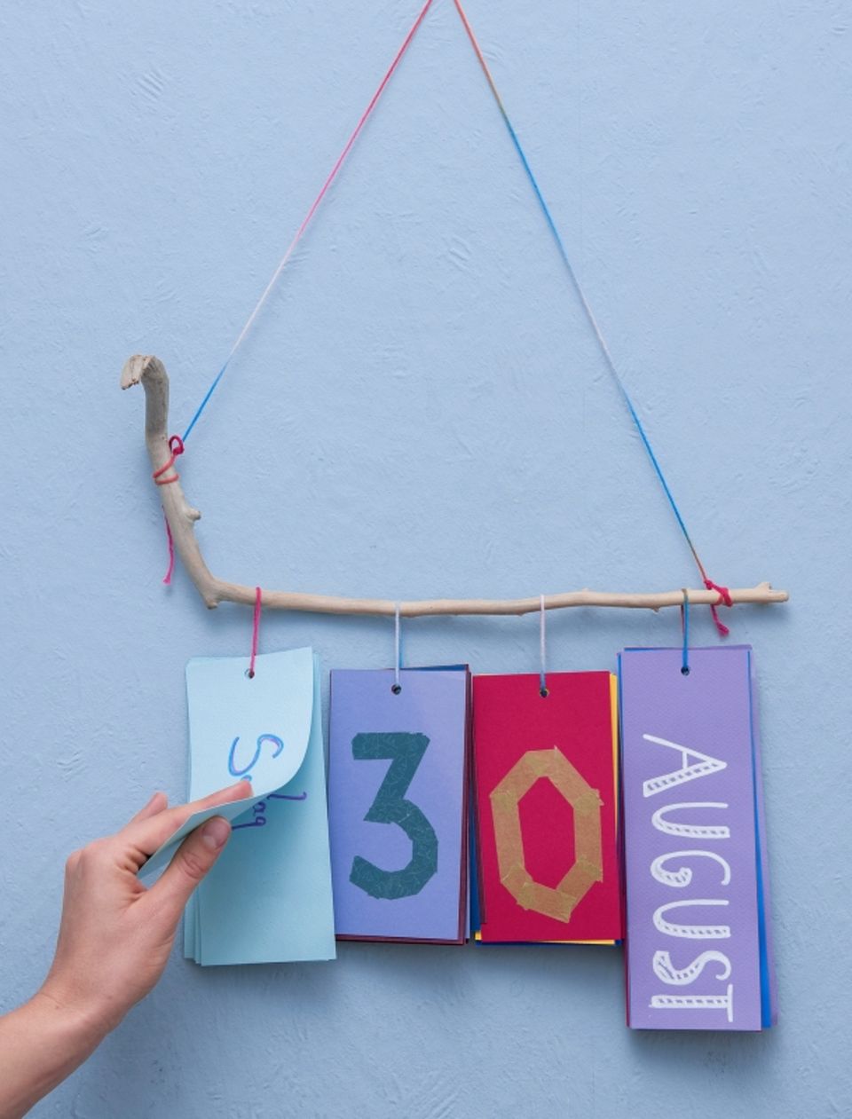 Bastelanleitung: Ewiger Kalender - [GEOLINO]