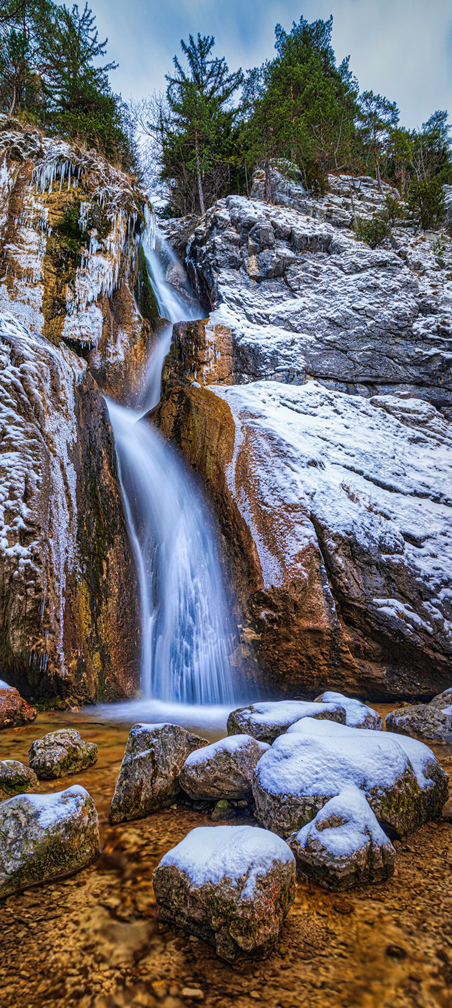 Sebastian Wasserfall bei Sonnleiten Puchberg am Schneeberg