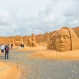 Nordseekunst: Sandskulpturen-Festival in Søndervig