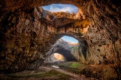 Die Höhle von Devetaki, Bulgarien