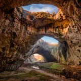Die Höhle von Devetaki, Bulgarien