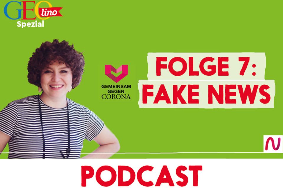 GEOlino-Podcast Folge 7: Gemeinsam gegen Corona: Fake News