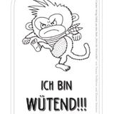 Ein Türschild zum ausdrucken und ausmalen