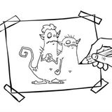 Monsteraktivitäten zum Ausmalen und Mitmachen