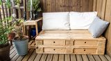 Paletten-Couch