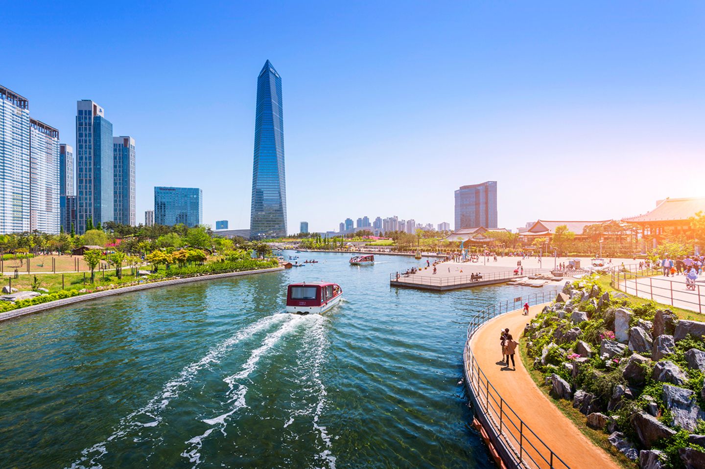Smart Cities: Wie die Städte der Zukunft leiser und sauberer werden wollen - Bild 2 Central Park Songdo