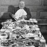 Dieser Zimmermann nimmt täglich sechs Mahlzeiten zu sich