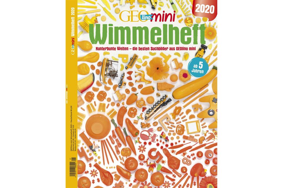 GEOlino Mini Wimmelheft Nr. 01/2020: Kunterbunte Welten - die besten Suchbilder aus GEOlino Mini