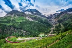 Bernina Express, Schweiz