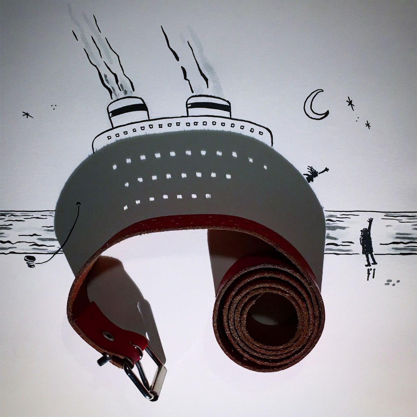 Die Titanic und der Gürtel