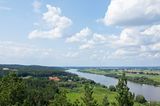Elbe vom Aussichtsturm Kniepenberg, Naturpark Elbufer-Drawehn