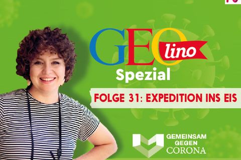 GEOlino-Podcast Folge 31: Gemeinsam gegen Corona: Expedition ins Eis