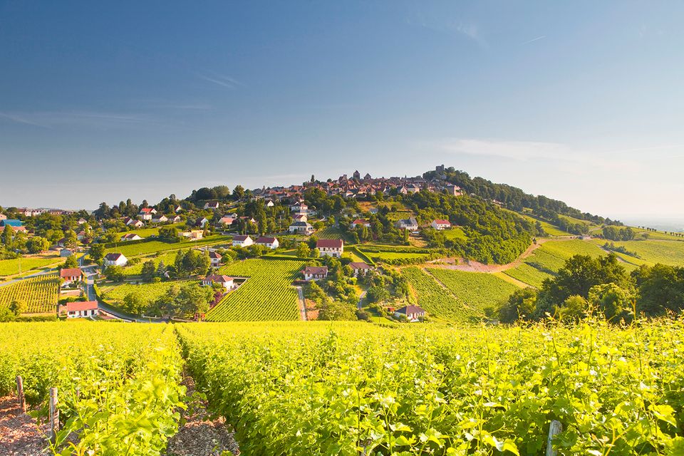 Sancerre : Erhaben auf einem Hügel über Loire liegt der hübsche Ort Sancerre