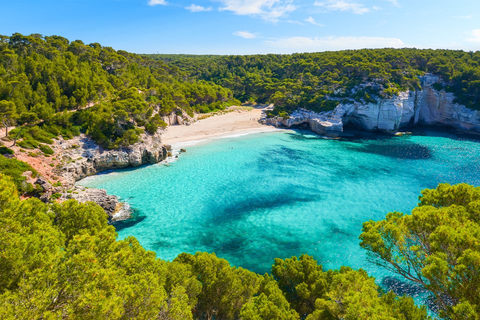 Strand von Mitjaneta, Menorca