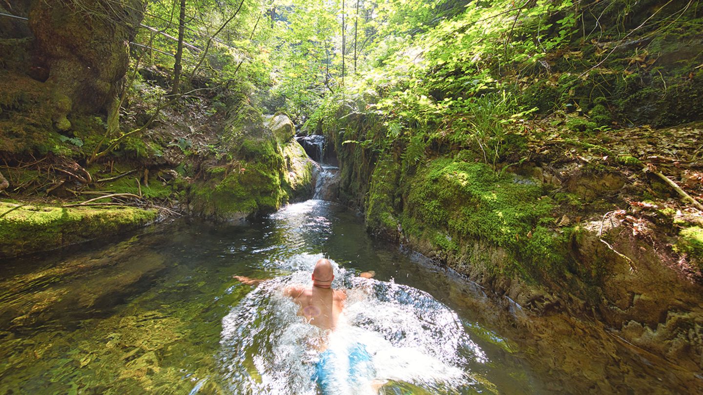 Ottenhöfen / Edelfrauengrab-Wasserfälle Wild Swimming Deutschland