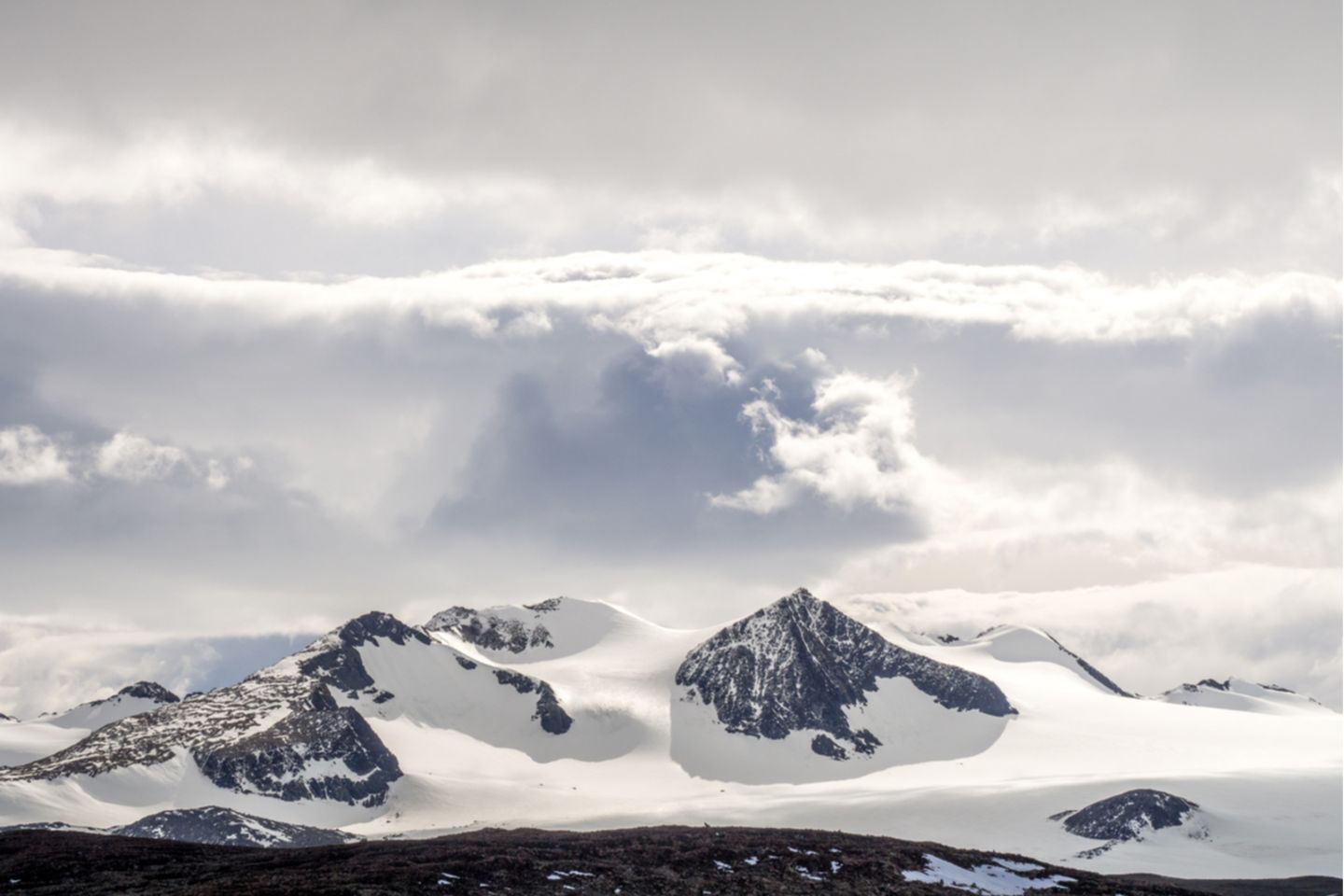 Himmel über der Antarktis
