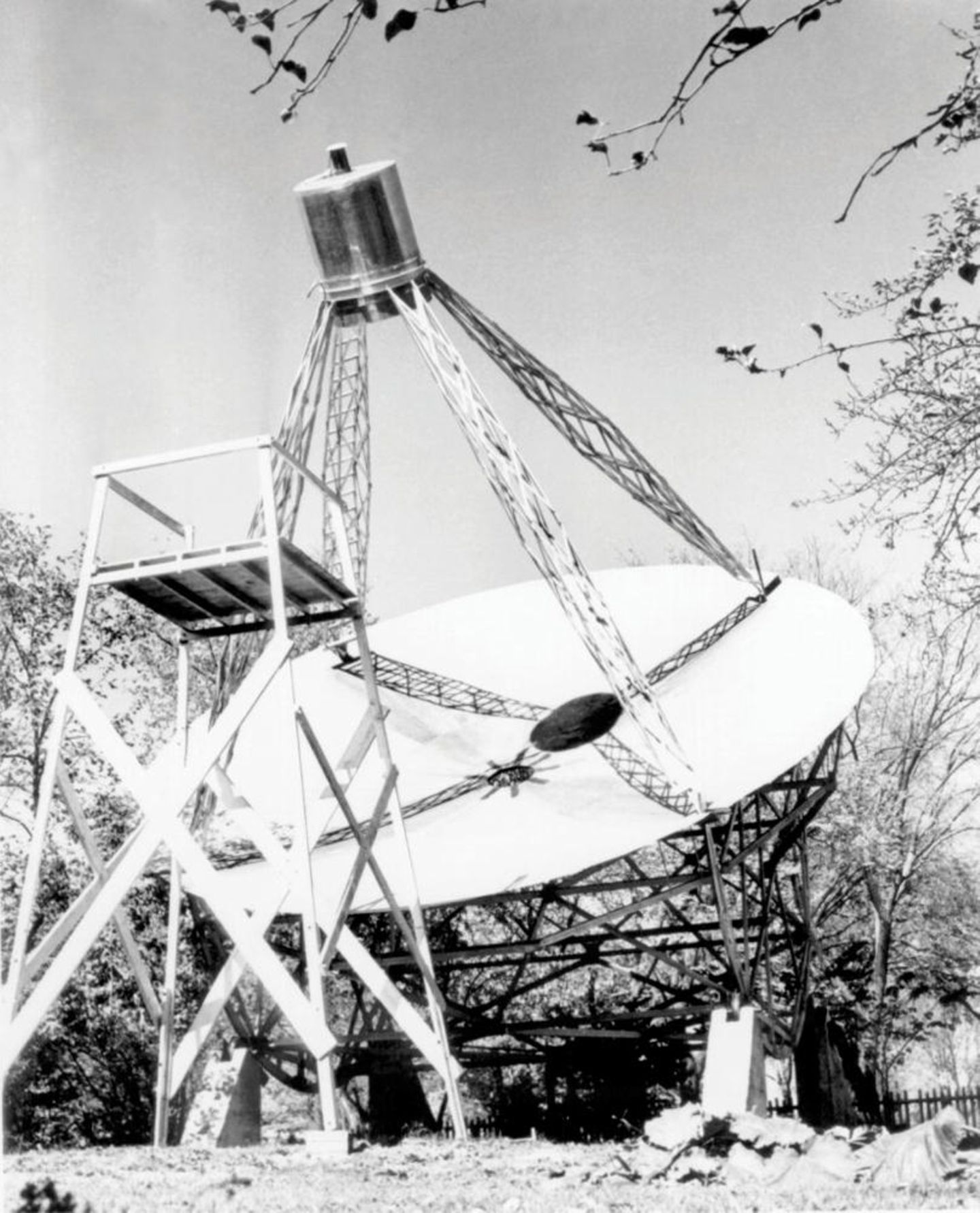Grote Rebers erstes Radioteleskop