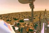 Die Viking-Mission liefert die weltweit ersten Aufnahmen von der Oberfläche des Mars