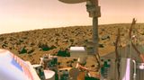 Die Viking-Mission liefert die weltweit ersten Aufnahmen von der Oberfläche des Mars