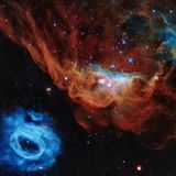 Das diesjährige Hubble-Bild anlässlich seines 30. Geburtstages.