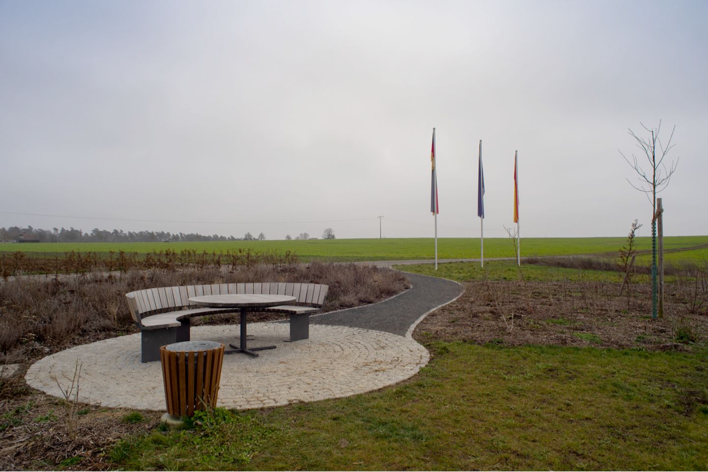 EU-Mittelpunkt in Gadheim