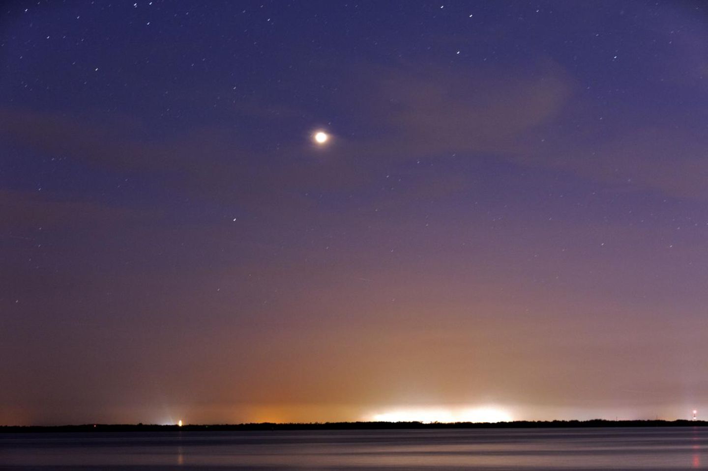 Mars am Nachthimmel