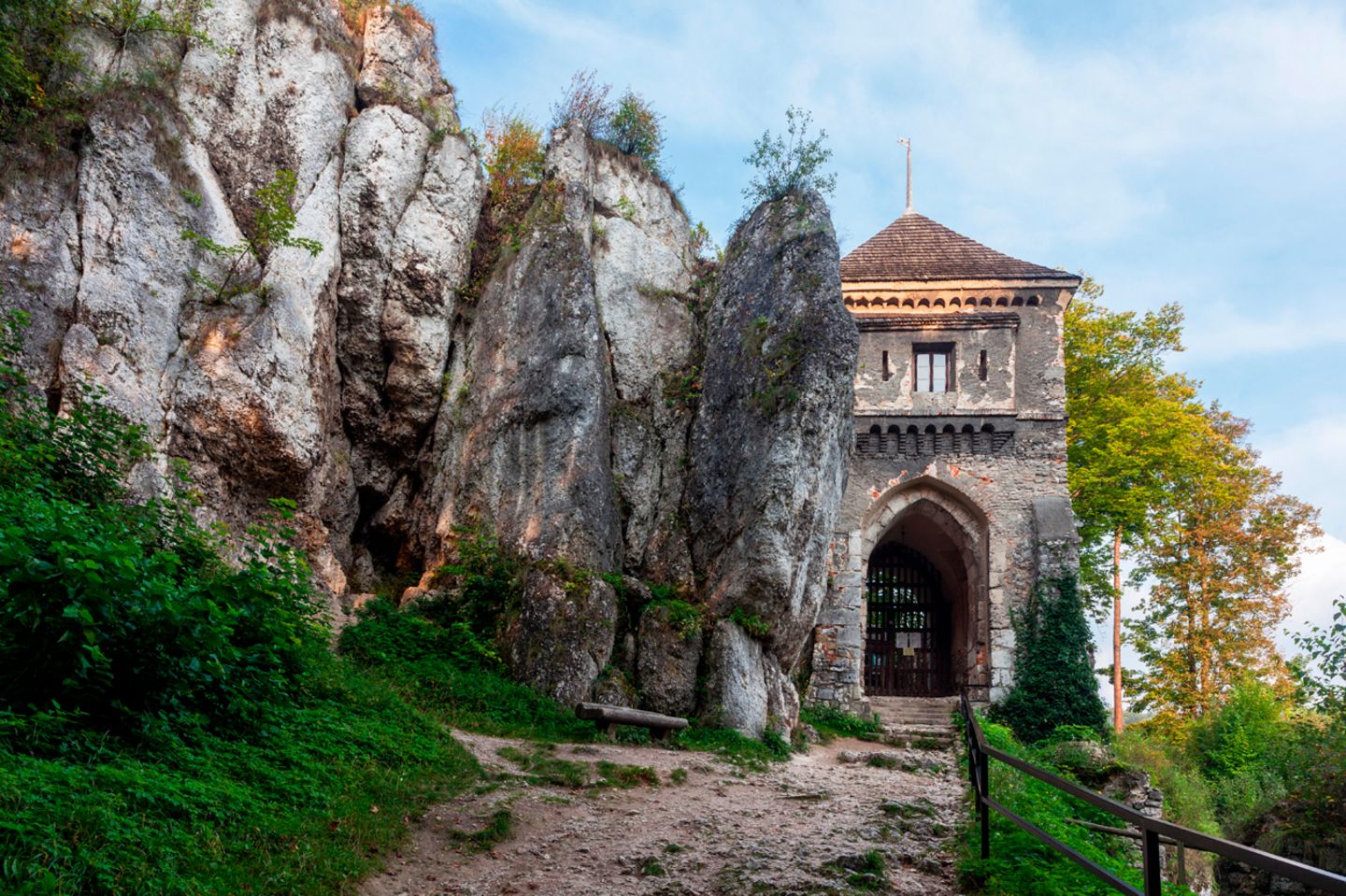 Burg Ojców Burgruine, Burg Ojców