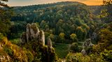 Rock "glove" im Ojcow Nationalpark