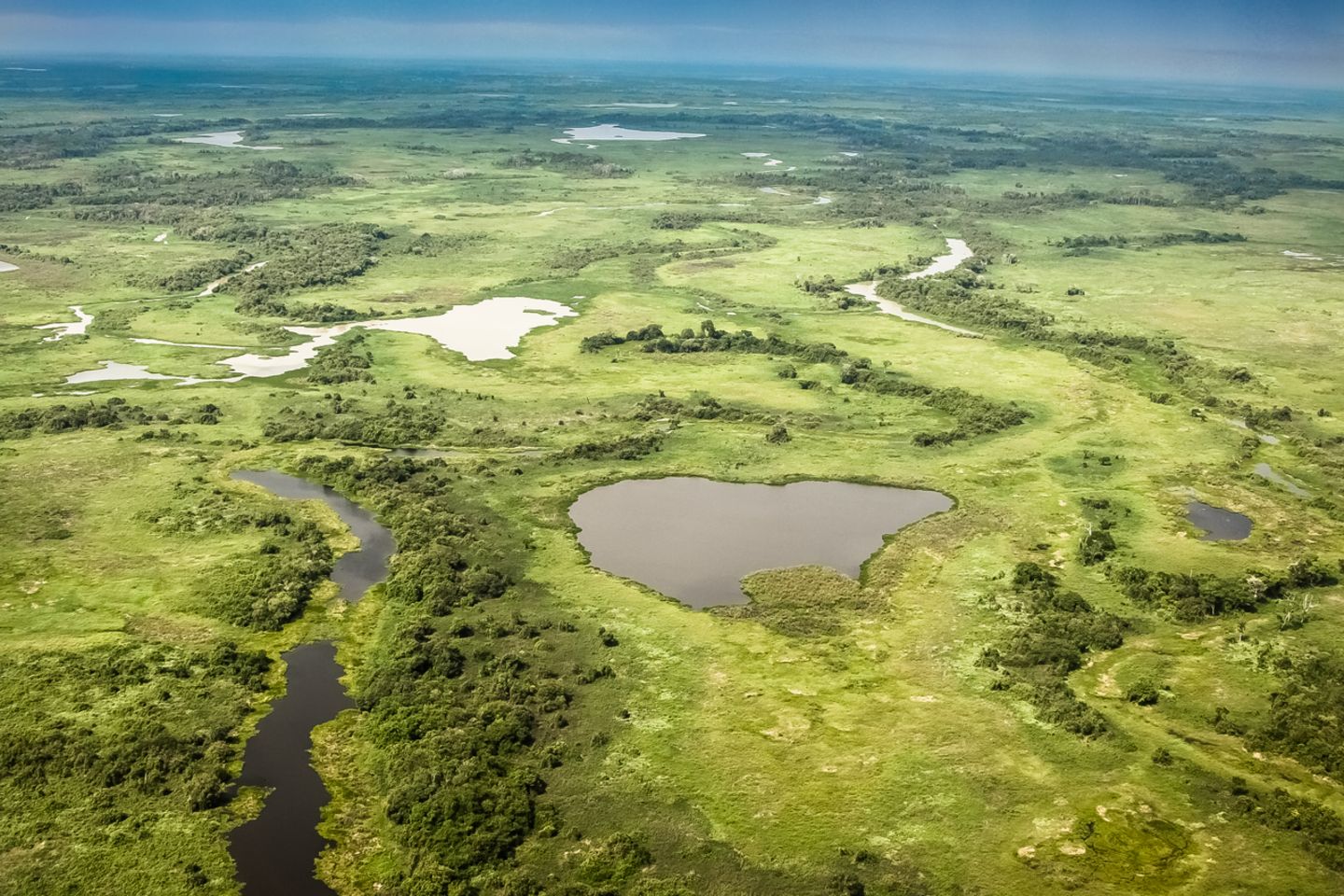 Das Pantanal von oben