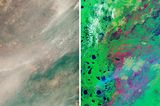 Satelliten-Bilder der Brände im Pantanal