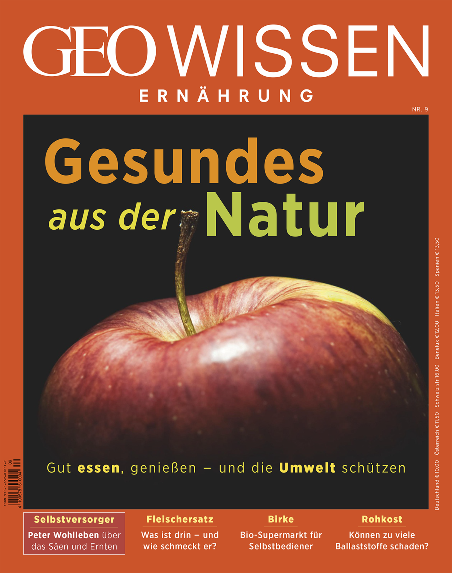 Mehr Gesundes aus der Natur GEO WISSEN Ernährung Nr. 9