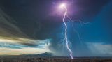 Gewitterzelle über El Paso