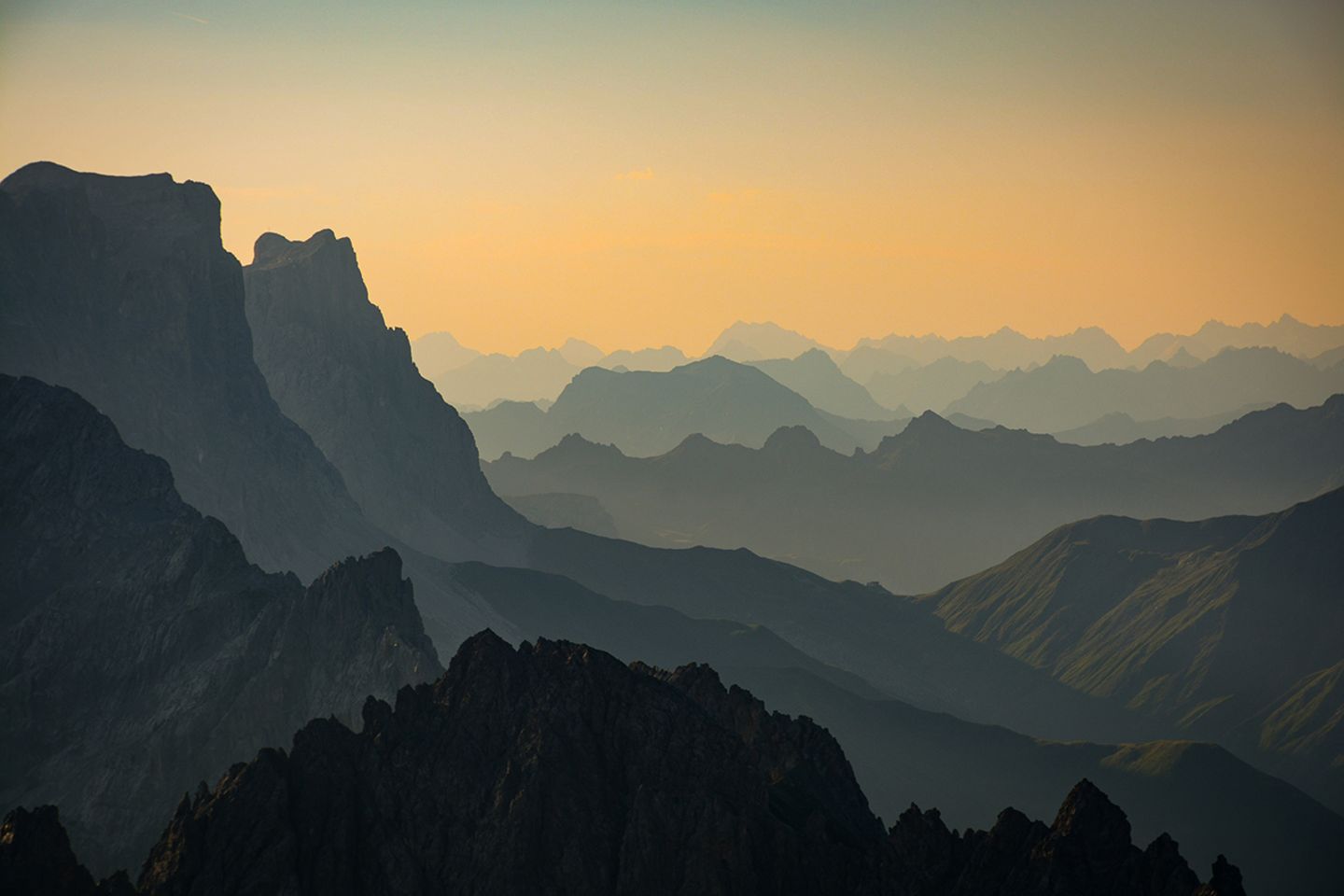 GEO LESERFOTO: Die besten Leserfotos: Oktober 2020 - Bild 11 Rätikongebiet im Grenzland Vorarlberg/Schweiz