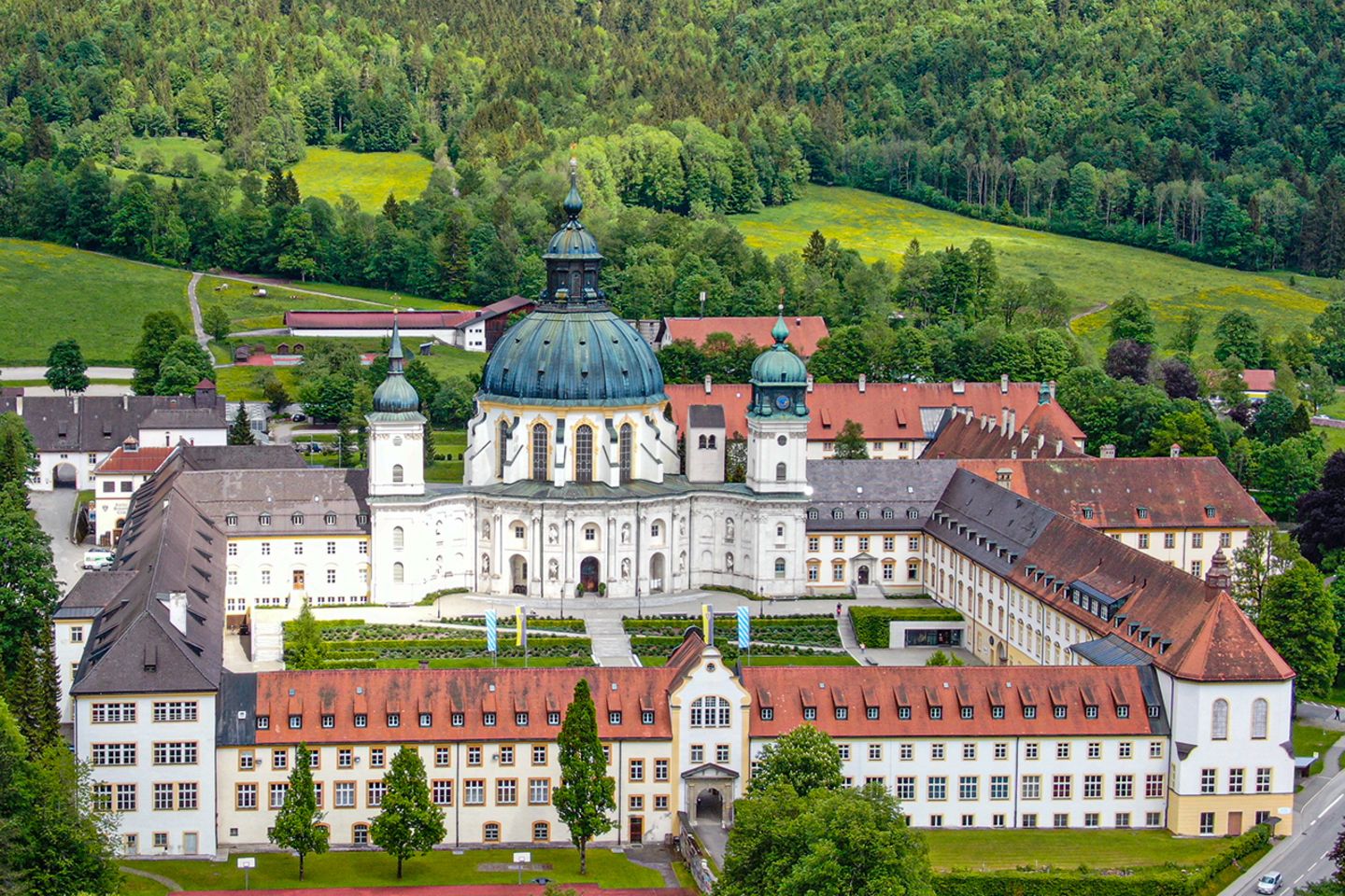 Kloster Ettal, Ammergauer Alpen
