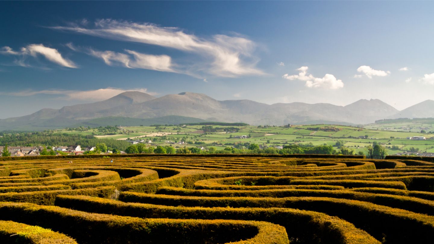 Das Labyrinth des Friedens in Nordirland
