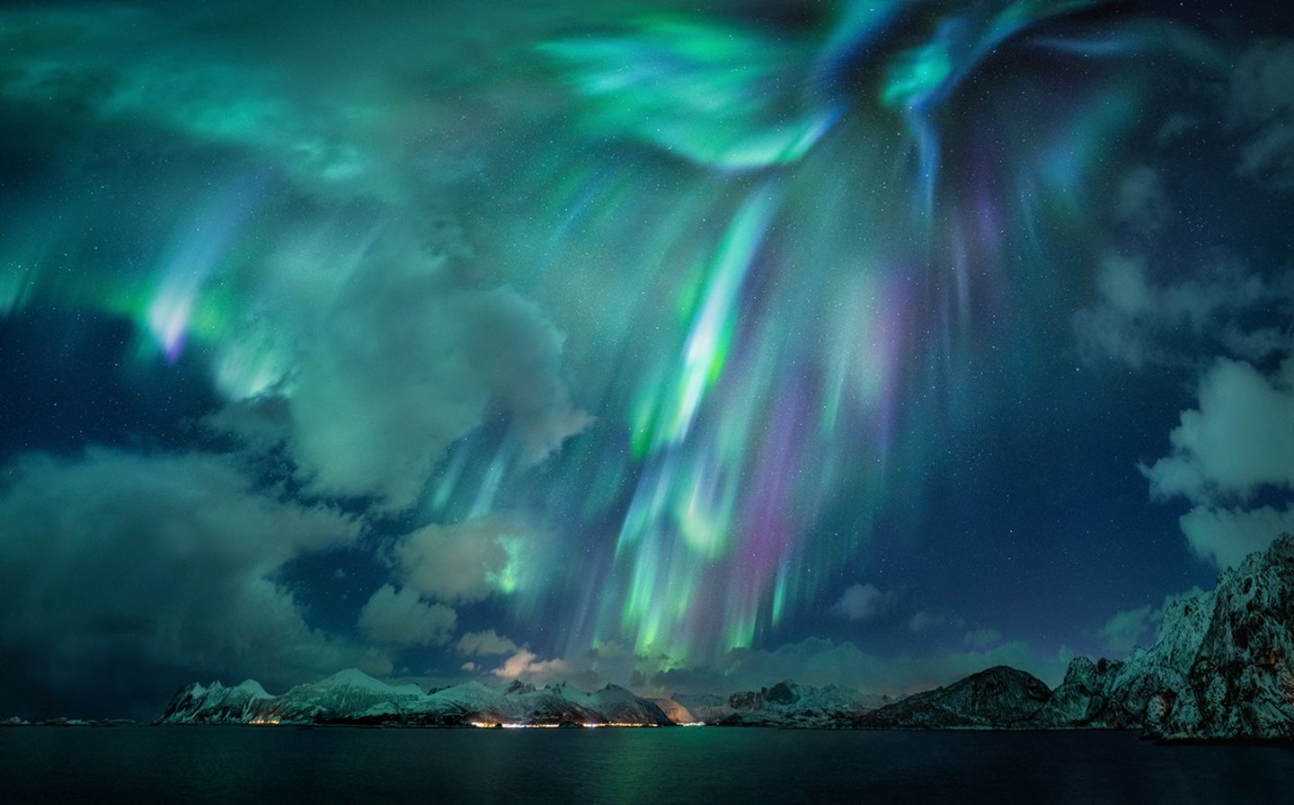 Himmlischer Fotopreis: Strahlend schön: Die besten Astro-Fotos des Jahres - Bild 2 Polarlichter