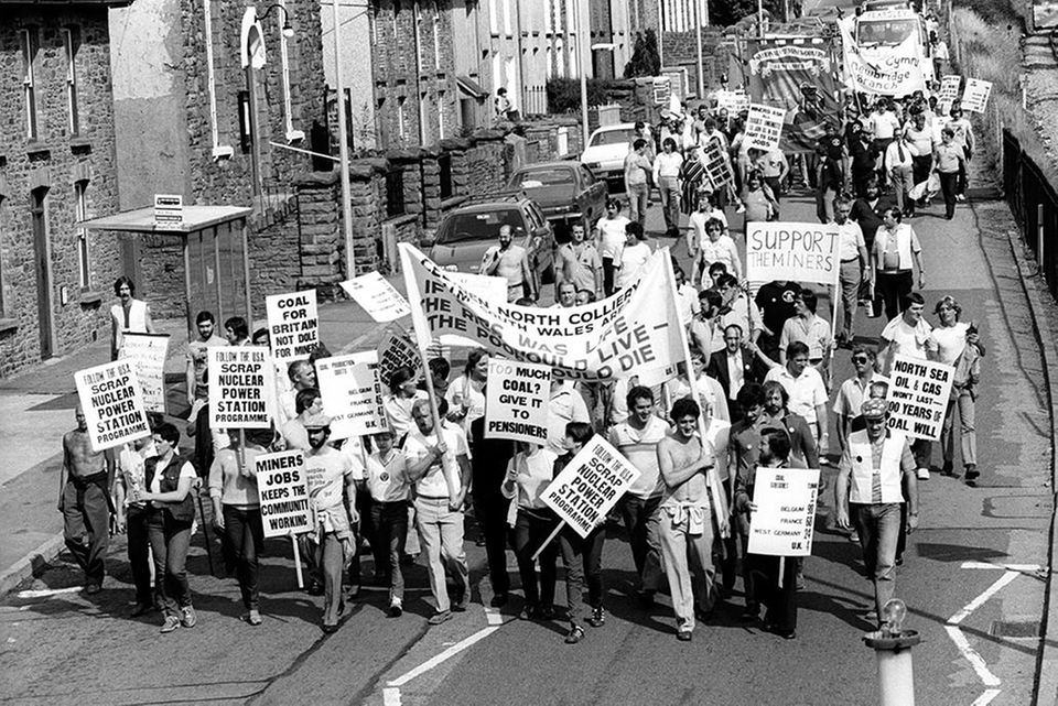 Bergarbeiterstreiks in Großbritannien 1984/1985