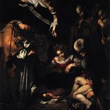 Caravaggio - «Geburt Christi mit den Heiligen Laurentius und Franziskus»