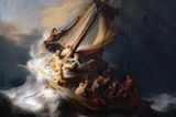 Christus im Sturm auf dem See Genezareth – Rembrandt