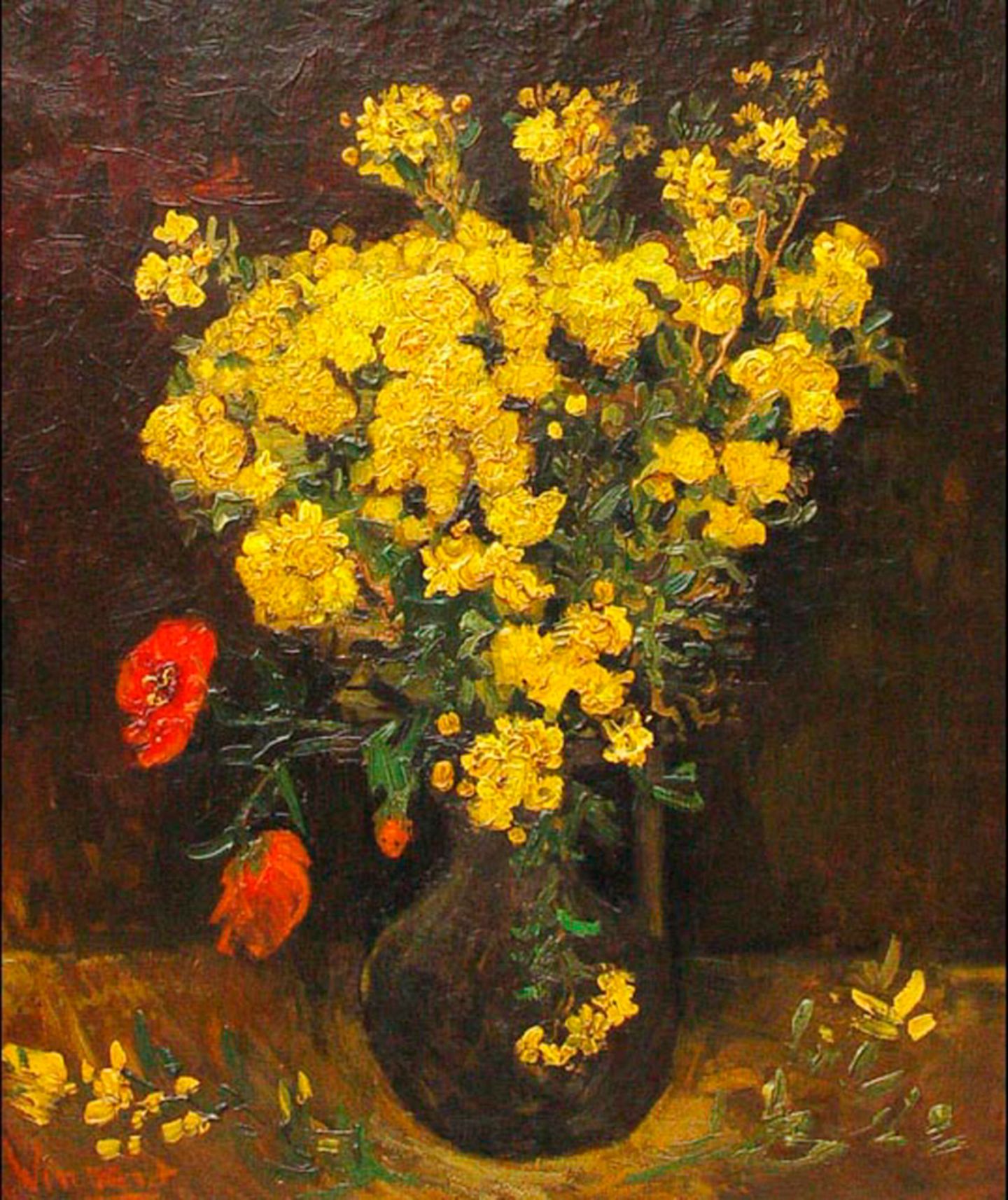 Vase mit Pechnelken - Vincent van Gogh