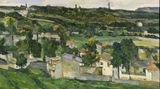 Paysage d'Auvers-sur-Oise - Paul Cézanne