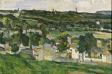 Paysage d'Auvers-sur-Oise - Paul Cézanne