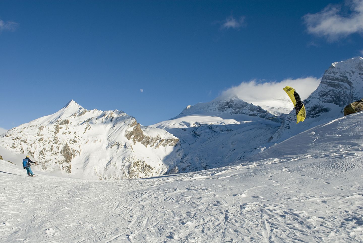 Snowkiting