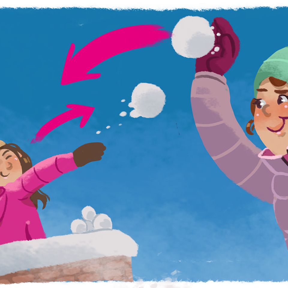 Attacke!: So gelingt eure Schneeballschlacht
